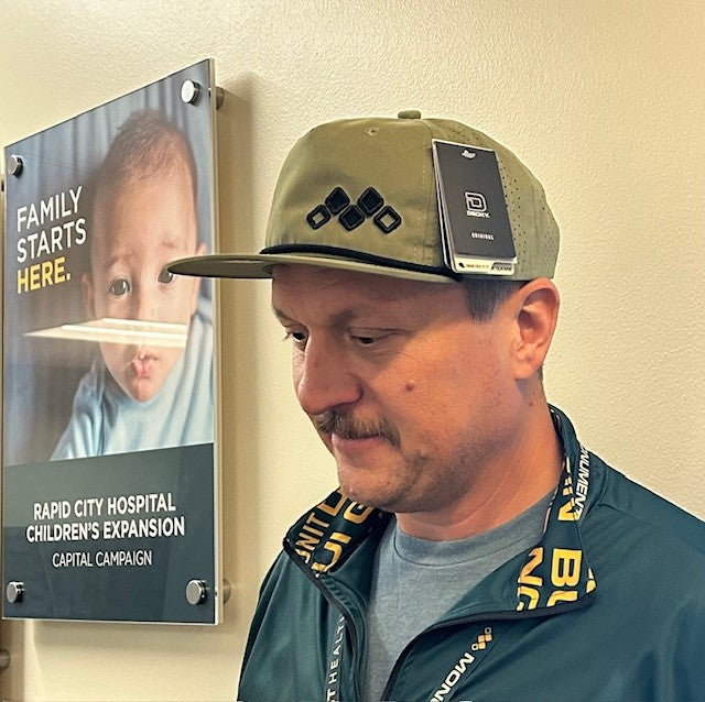 Cap - 5-Panel High Profile -Relaxed Perforated Performance Rope Hat