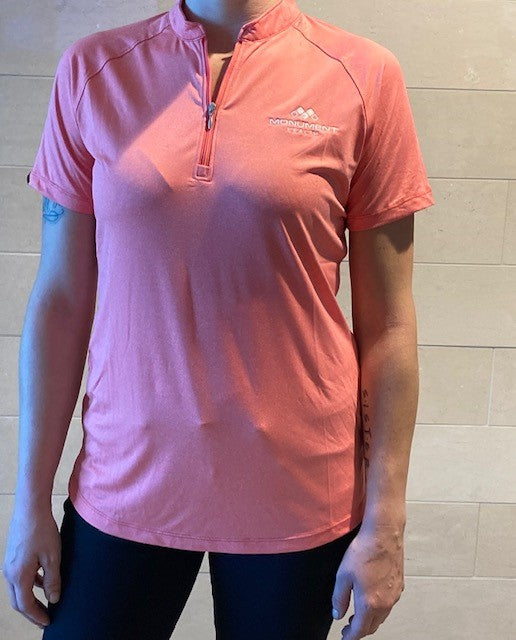 SALE! Visionary Short Sleeve 1/4 Zip Jersey Polo
