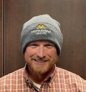 Port & Company Gray Embroidered Beanie