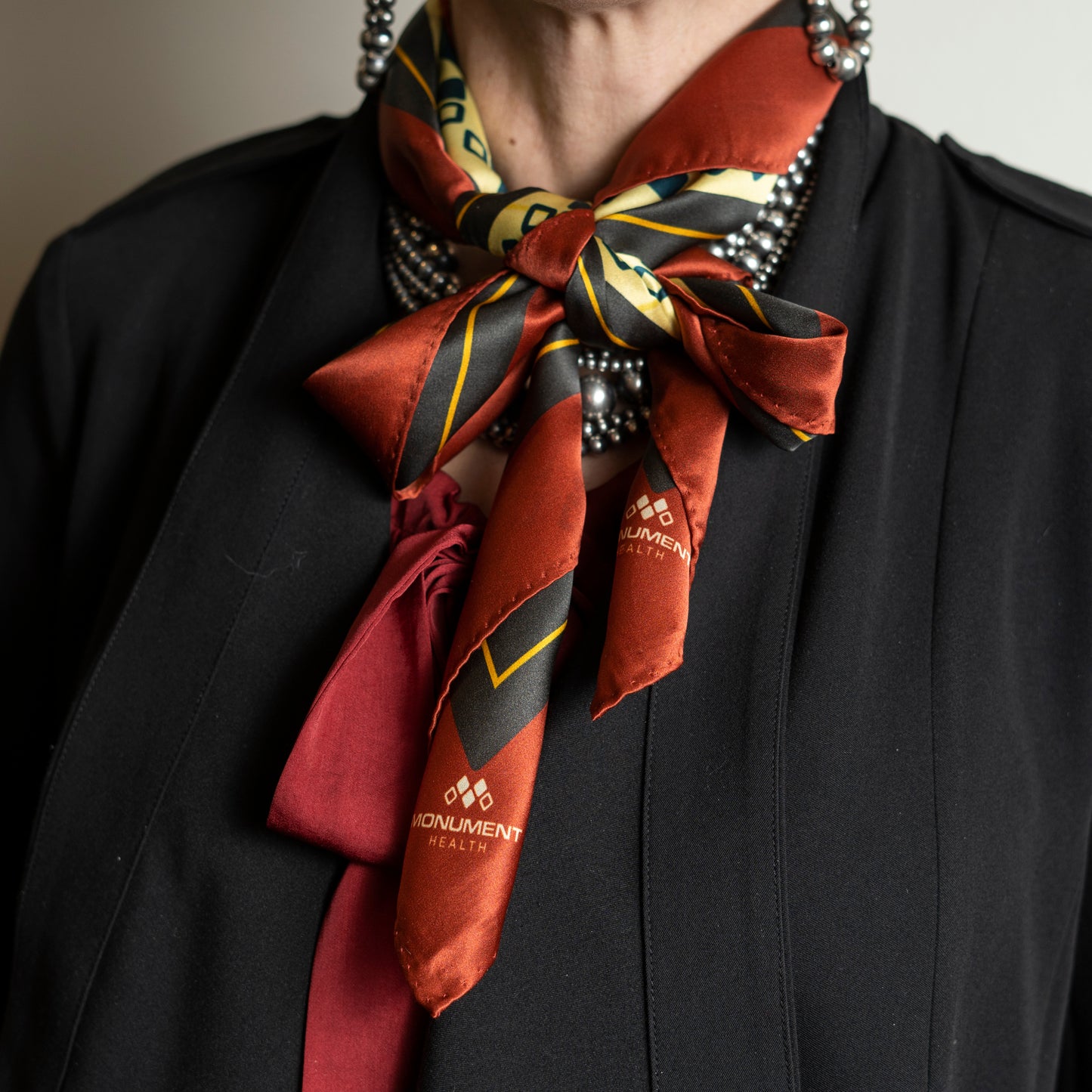 SALE! Monument Health Silk Scarf
