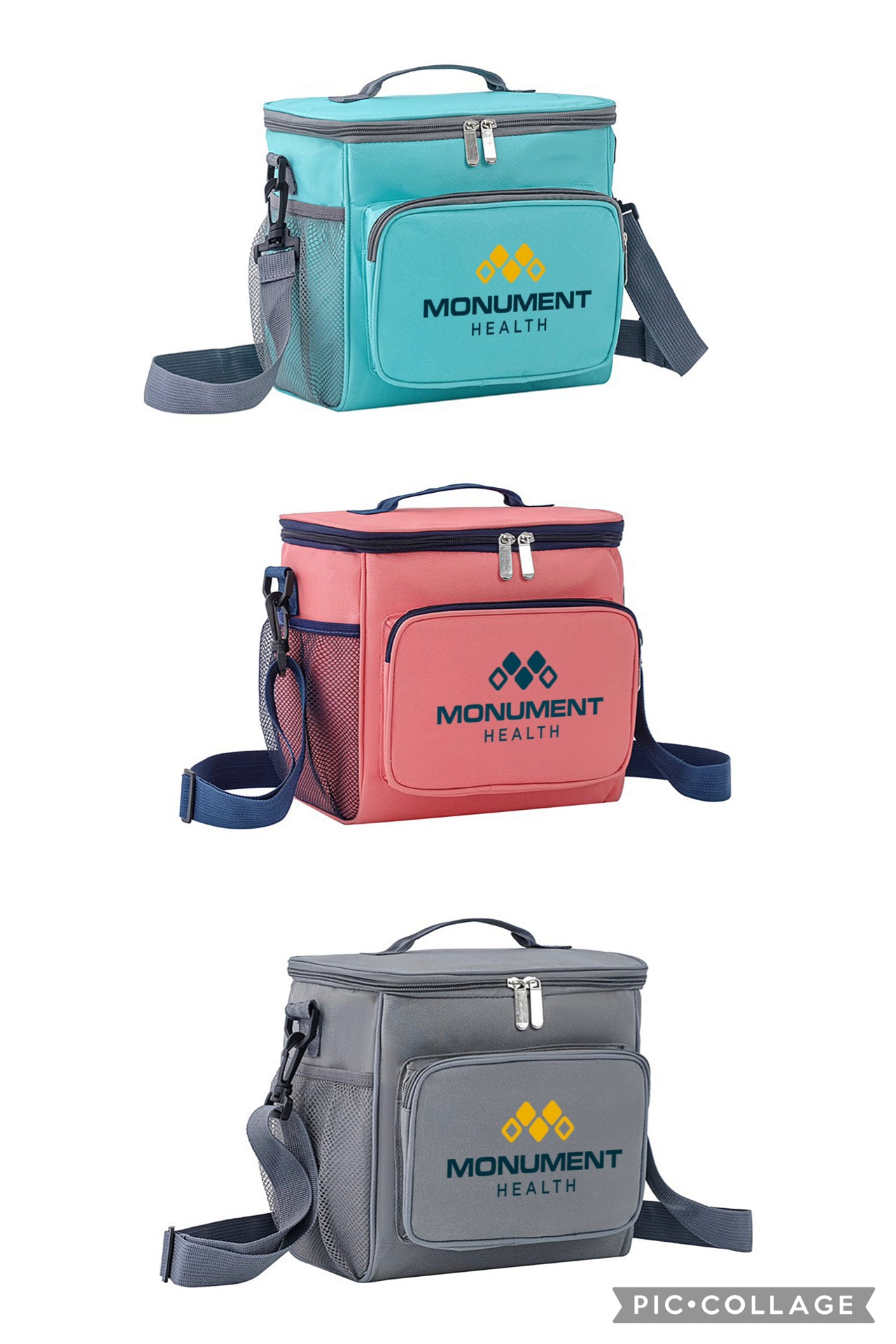 Lunch Bag - Insulated Cooler Lunch Box (TURQUOISE DISCOUNTED - NO SHOULDER STRAP)