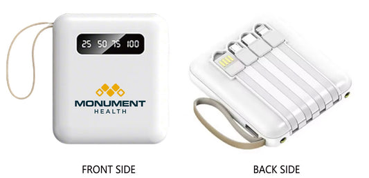 Phone Power Bank / 4 in 1 with Flashlight