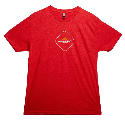 LAB - Red T-Shirt - Laboratory/MH Approved Scrub Color
