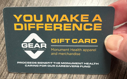 GIFT CARD - Monument Health GEAR