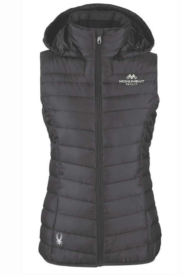 Sale! Spyder Ladies Supreme Puffer Vest- Black