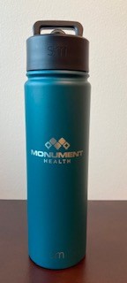 Summit Water Bottle with straw lid 22 oz.