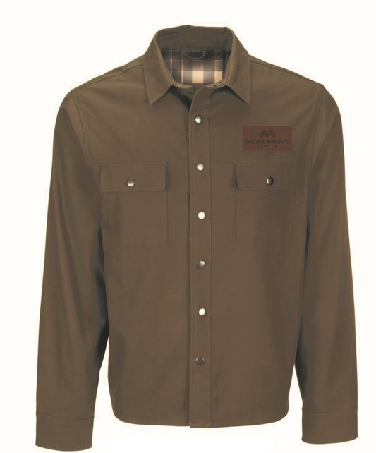 SALE! Olive  Boulder Shirt Jacket-Men's